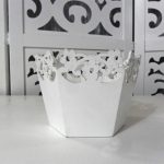 Locação de Vaso Cachepô Floral Redondo Pequeno de Mesa