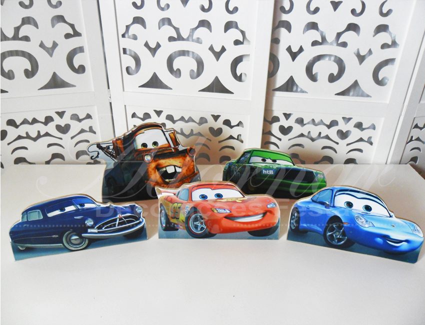 Locação de Kit Cenário Display de Mesa Carros Disney