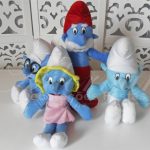 Locação de Kit Personagens Smurfs Para Festa Infantil
