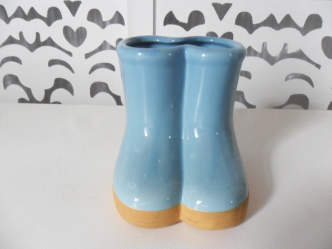 Botas de Porcelana Az