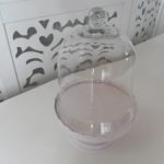 Locação de Cúpula Rosa Porta Doces Porta Cupcakes ou Baleiro