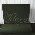 Locação de Tapete Passadeira de Cerimônia Verde