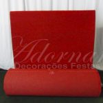 Locação de Tapete Passadeira de Cerimônia Vermelho