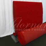 Locação de Tapete Passadeira de Cerimônia Vermelho