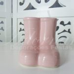 Locação de Botas de Porcelana Rosa