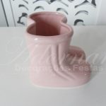 Locação de Botas de Porcelana Rosa
