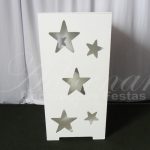 Locação de Cubo Estrelado em Provençal Com Iluminação