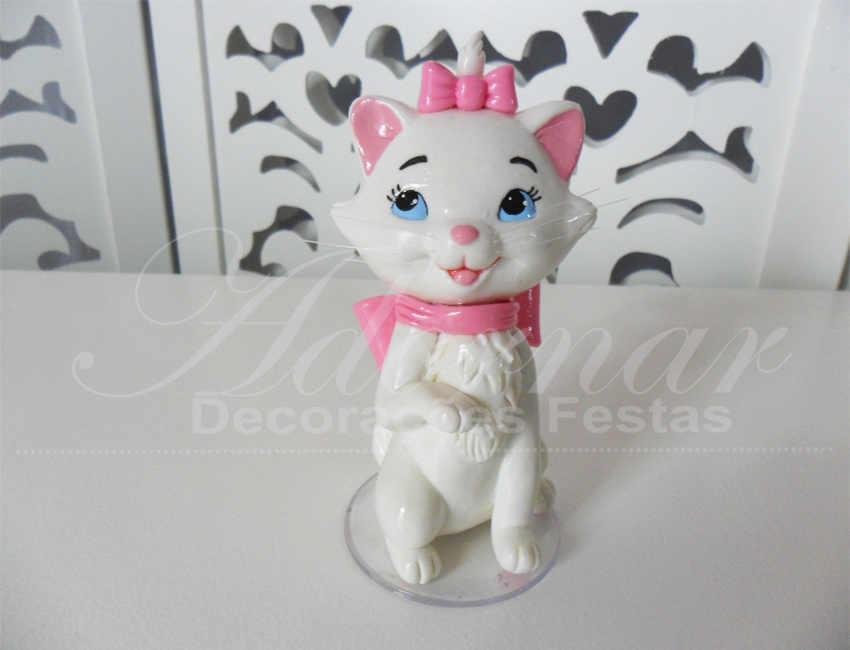 Topo De Bolo Topper De Bolo Personalizado Gata Gatinha Marie