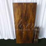 Aluguel de Mesa Rústica Pequena Com Gavetas