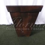 Aluguel de Vaso Cachepô de Chão Pequeno Rústico