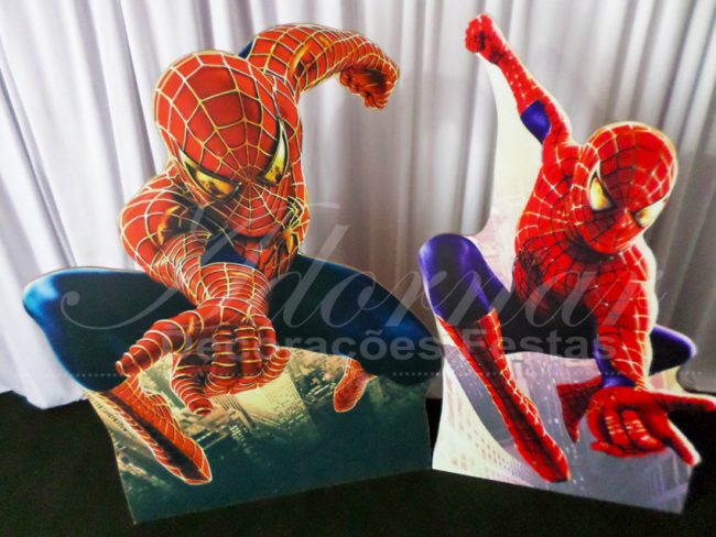 Aluguel de Cenário Kit Display de Chão Homem Aranha