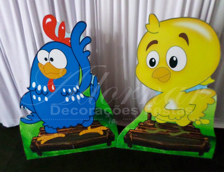 Locação de Cenário Kit Display de Chão Galinha Pintadinha