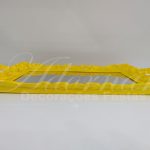 Aluguel de Bandeja Espelhada Moldurada em Amarelo Para Doces