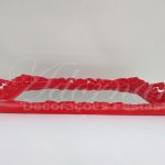 Locação de Bandeja Espelhada Moldurada em Vermelho