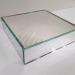 Locação de Bandeja Espelhada Quadrada Para Doces