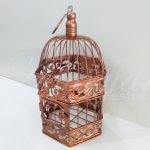 Locação de Gaiola Decorativa Grande Redonda em Bronze