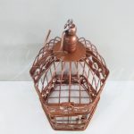 Locação de Gaiola Decorativa Grande Redonda em Bronze