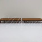 Locação Jogo de Bandejas Retangulares em Rústico