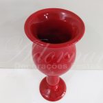 Locação de Vaso em Vermelho Para Arranjo de Flores