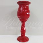 Locação de Vaso em Vermelho Para Arranjo de Flores
