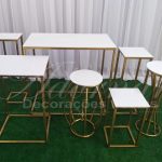 Aluguel Kit de Mesa Mini Table Para Decoração de Festa 1