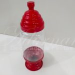 Locação de Baleiro Porta Doces Vermelho Grande