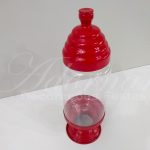 Locação de Baleiro Porta Doces Vermelho Grande