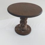 Locação de Boleira Porta Doces Pequena Redonda em Rústico