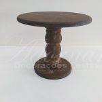 Locação de Boleira Porta Doces Pequena Redonda em Rústico