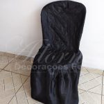 Locação Capa de Cadeira Preta