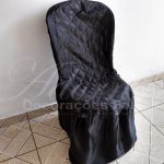 Locação Capa de Cadeira Preta