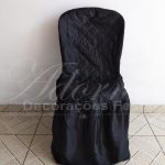 Locação Capa de Cadeira Preta