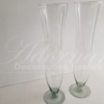Locação Par de Vaso Tulipão de Vidro Grande