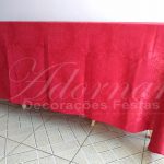 Locação de Toalha Pranchão Vermelha Jacquard