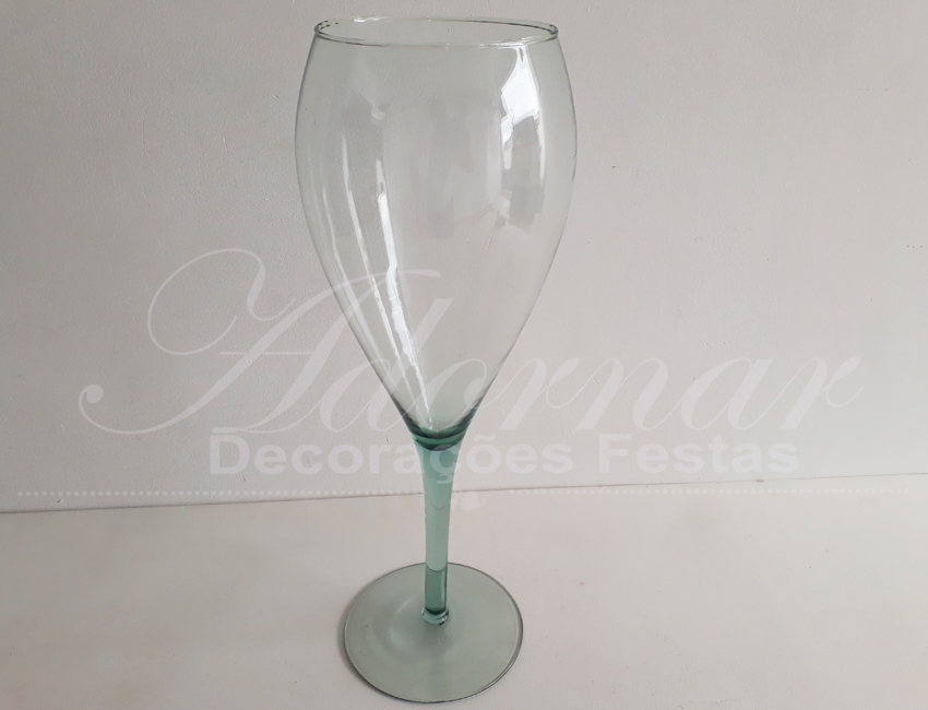 Locação Vaso Taça de Vidro Ibiza Grande