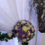 aluguel de painel de cortinas branco com led e flores casamento festas e eventos
