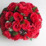 Locação de Arranjo de Flores Vermelho