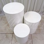 Aluguel Trio de Mesas Cilindros