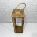 Locação de Lanterna Marroquina Pequena de Madeira em Rústico