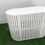 Aluguel Mesa Ripada Oval em Provençal