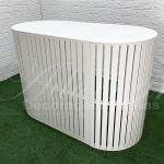 Aluguel Mesa Ripada Oval em Provençal