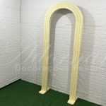 Arco Estrutura Romana Painel Amarelo