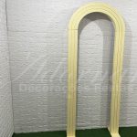 Arco Estrutura Romana Painel Amarelo