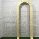 Arco Estrutura Romana Painel Amarelo