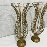 Par de Vaso Losango Perolado