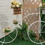 Aluguel de Bicicleta Decorativa Para Cenário Jardim e Eventos Bicicleta de Ferro Grande Porta Vasos Para Decoração casamento