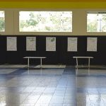 Locação de Painel de Cortinas Preto Blackout Suporte Simples Com Cortinário