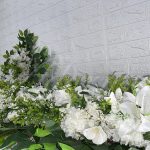 Locação Kit Arranjos de Flores em Branco