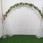Locação de Arco de Flores Circular Simples Aberto
