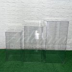 Trio de Cubos em Acrílico